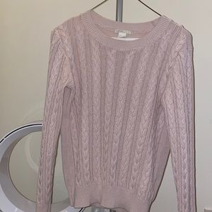 H&M🌸baby pink sweater S